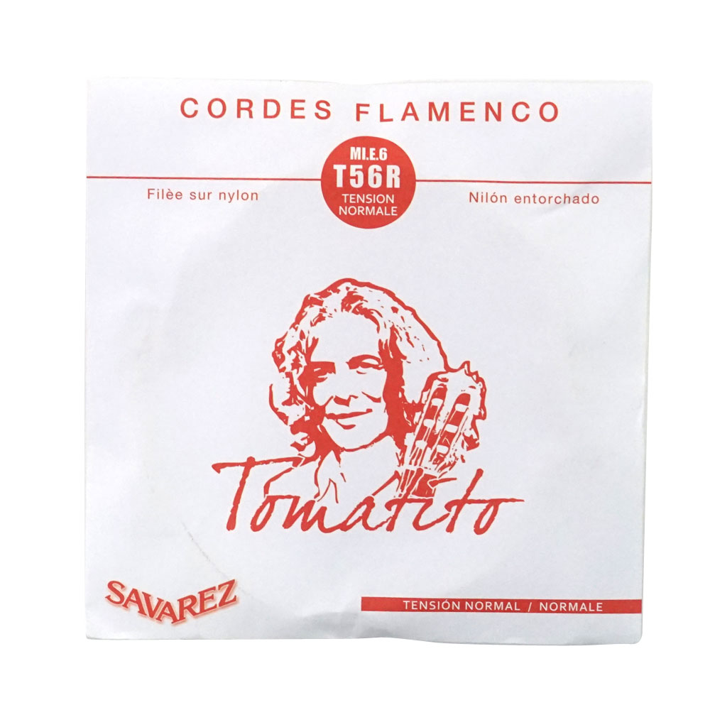 SAVAREZ T56R 6弦 トマティート フラメンコギター バラ弦×5本