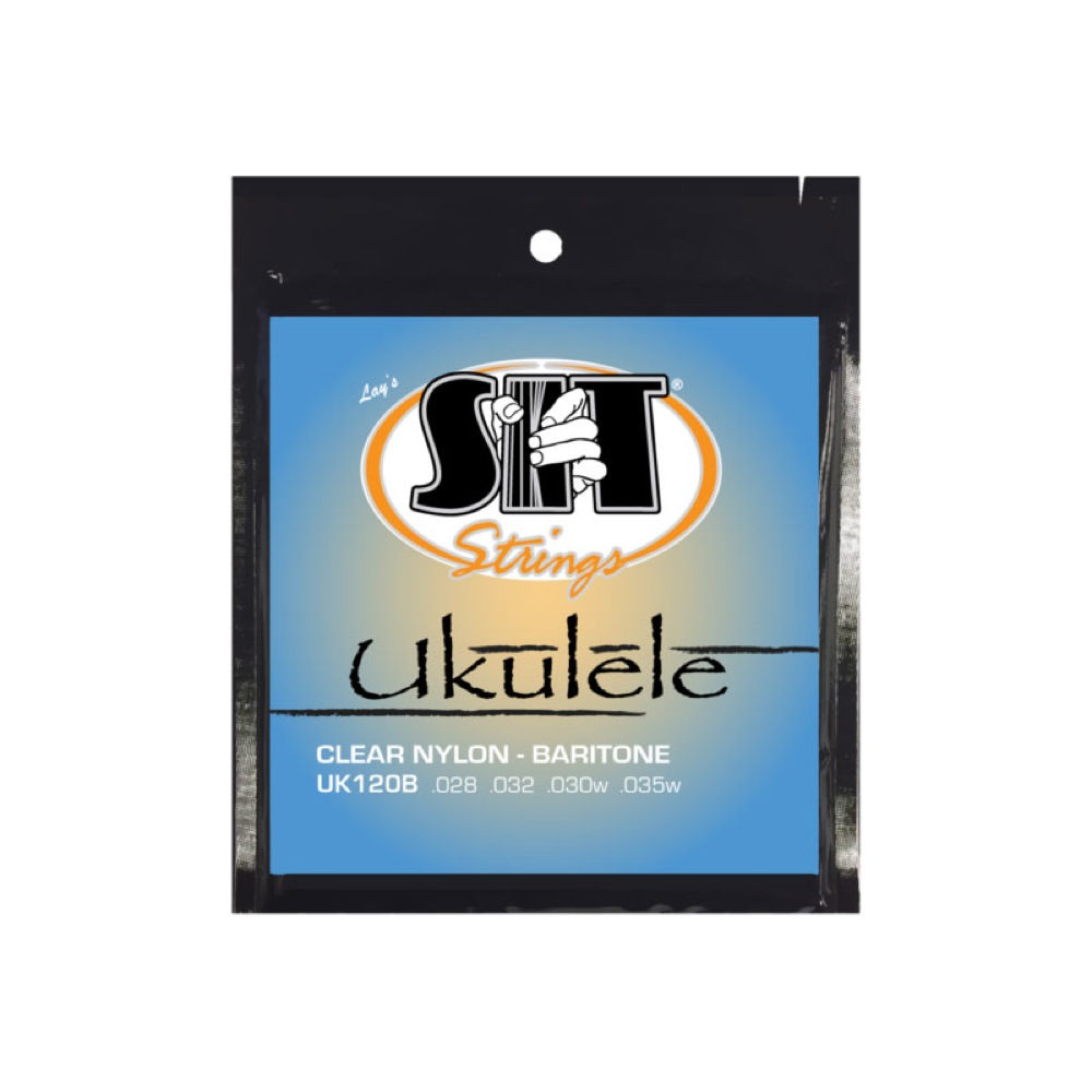 SIT STRINGS UK120B Clear Nylon バリトンウクレレ弦×3セット