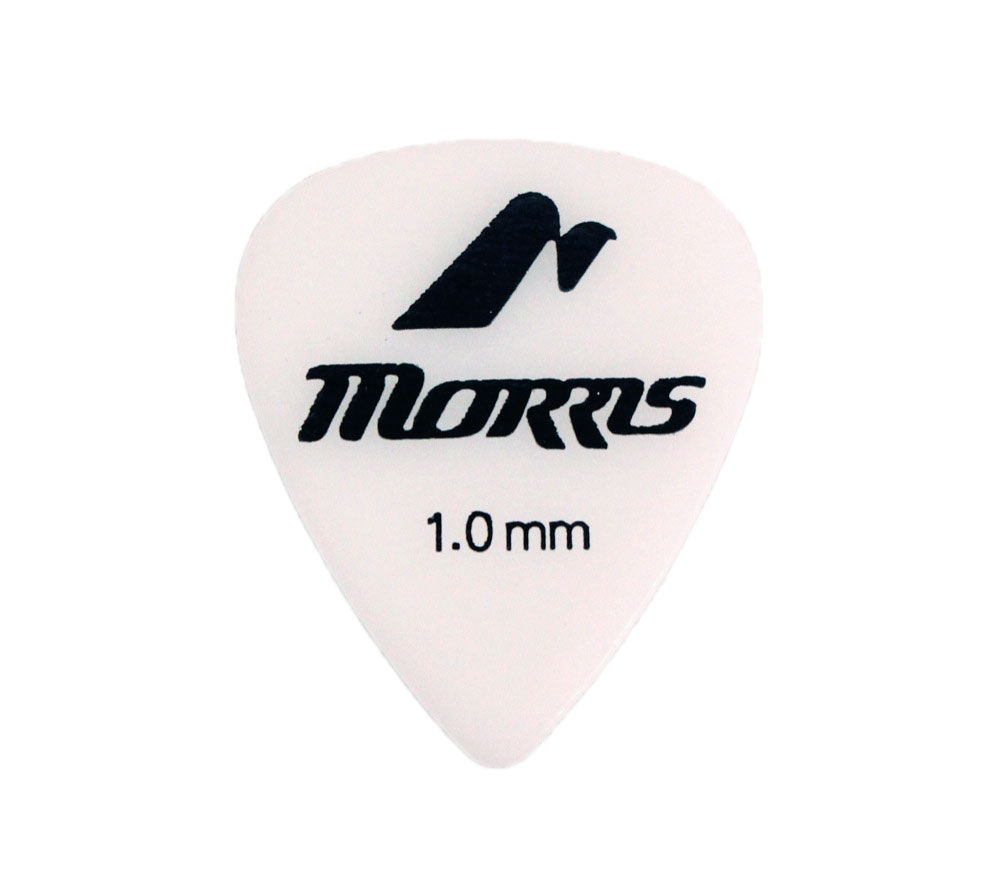 MORRIS STANDARD White 1.0mm ギターピック×36枚