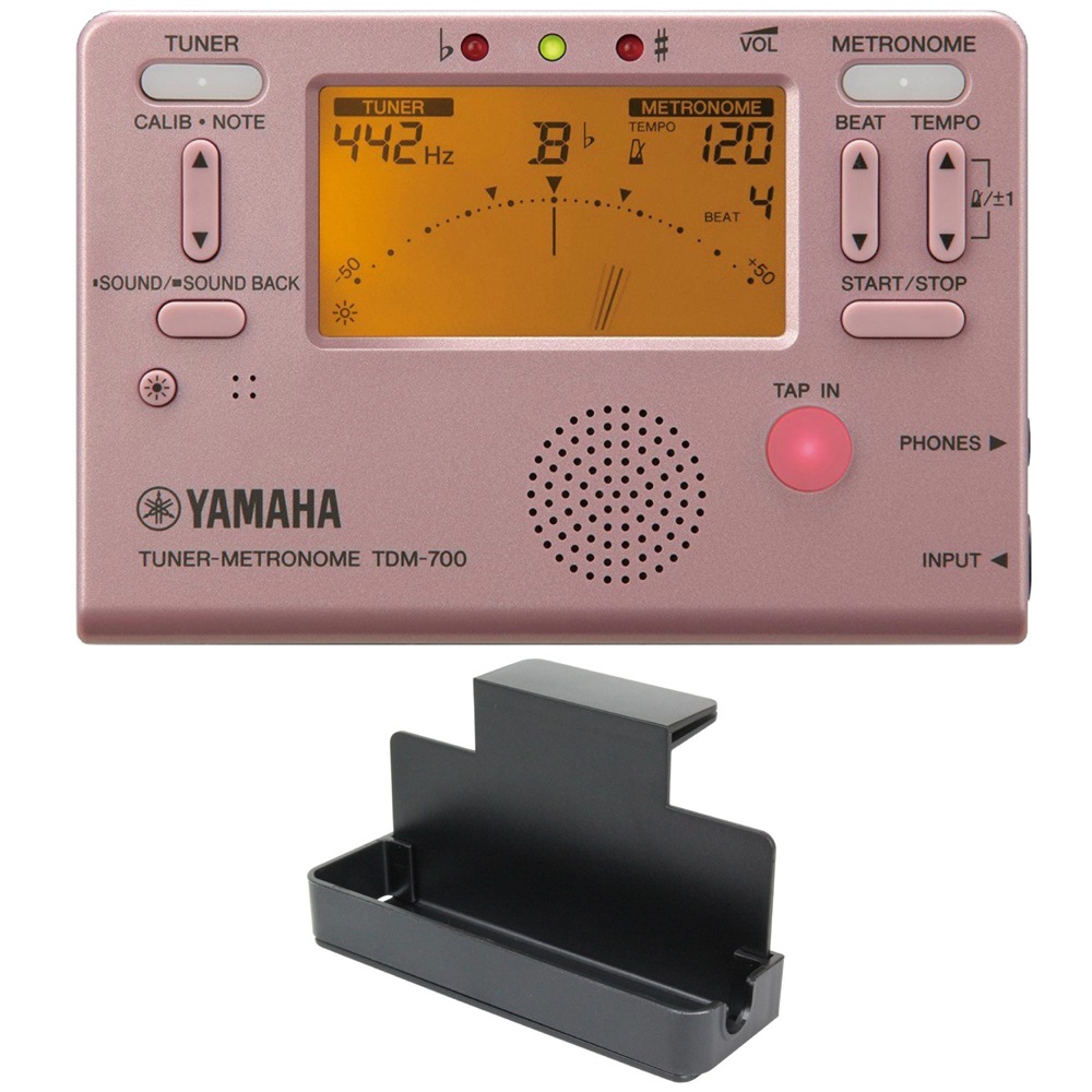 ヤマハ YAMAHA TDM-700P ピンク チューナー メトロノーム MS-TRK 譜面