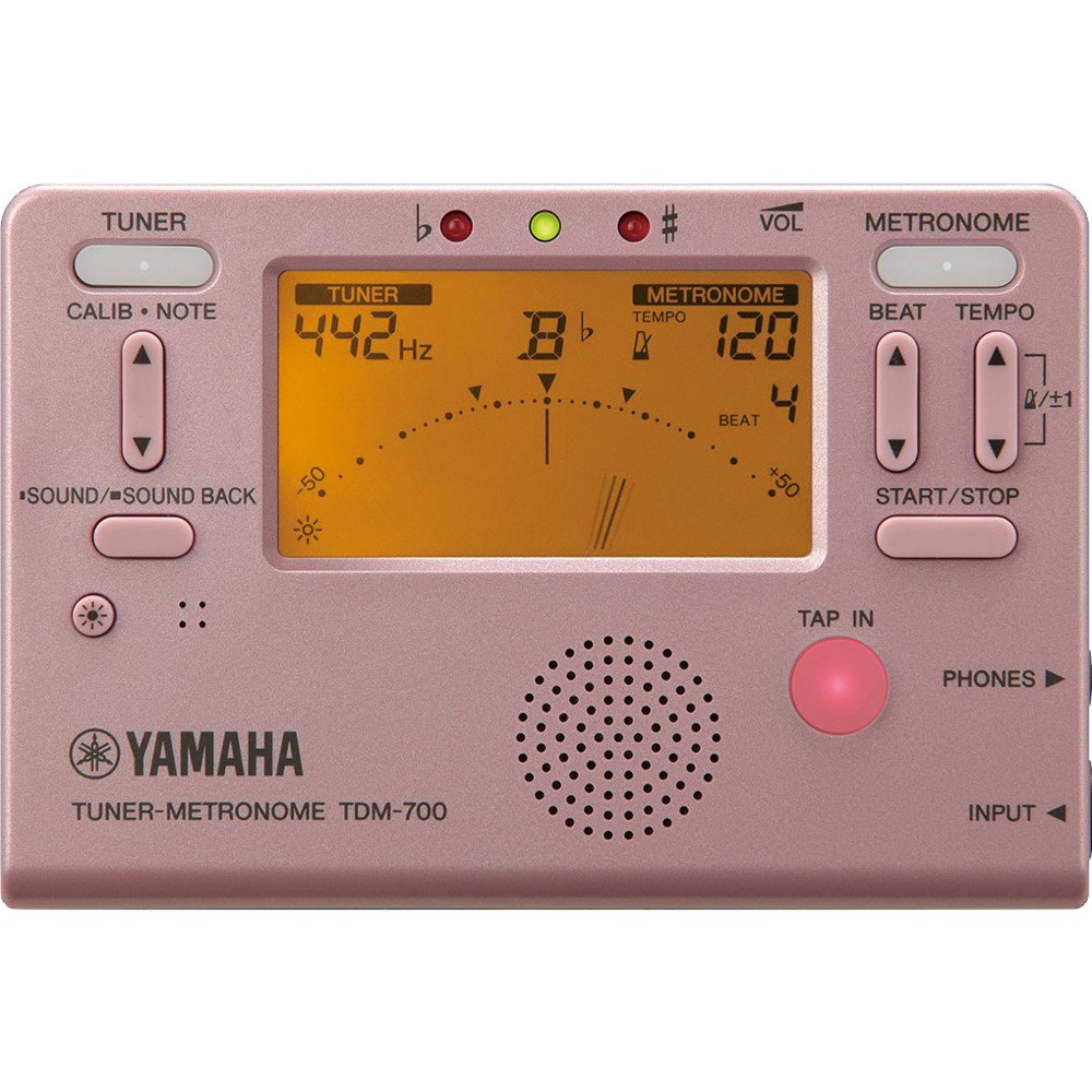YAMAHA TDM-700P チューナー メトロノーム TM-30PK チューナーマイク 譜面台付き 4点セット YAMAHA TDM-700Pの画像