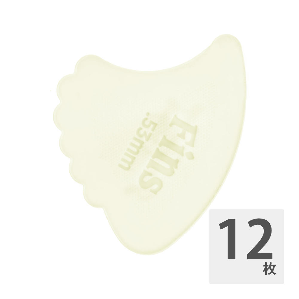 JIM DUNLOP 444 Nylon Fins 0.53mm ギターピック×12枚