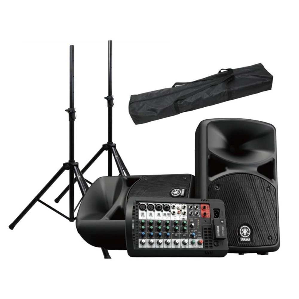 YAMAHA STAGEPAS 400BT Dicon Audio SS-062 スピーカースタンド(ペア)付き PAセット [Aset]