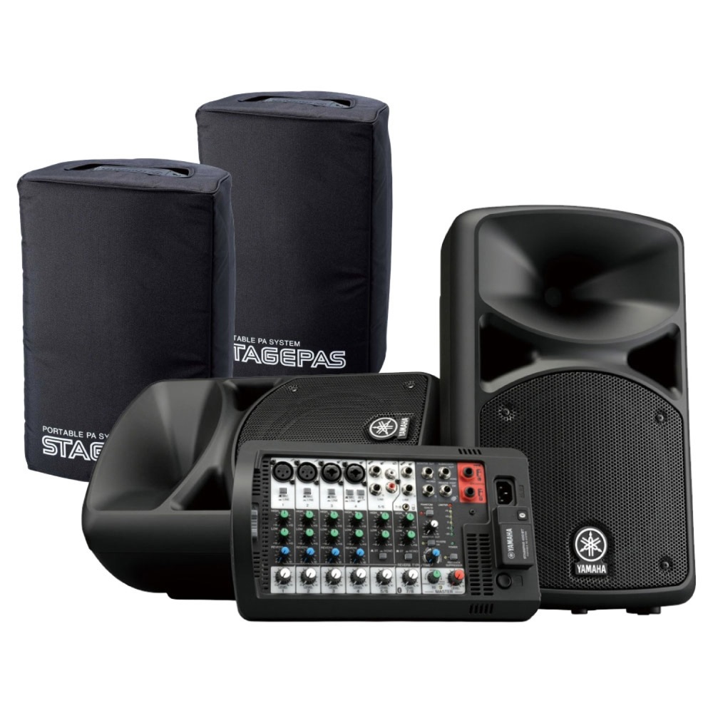 YAMAHA STAGEPAS 400BT 専用スピーカーカバー付きセット