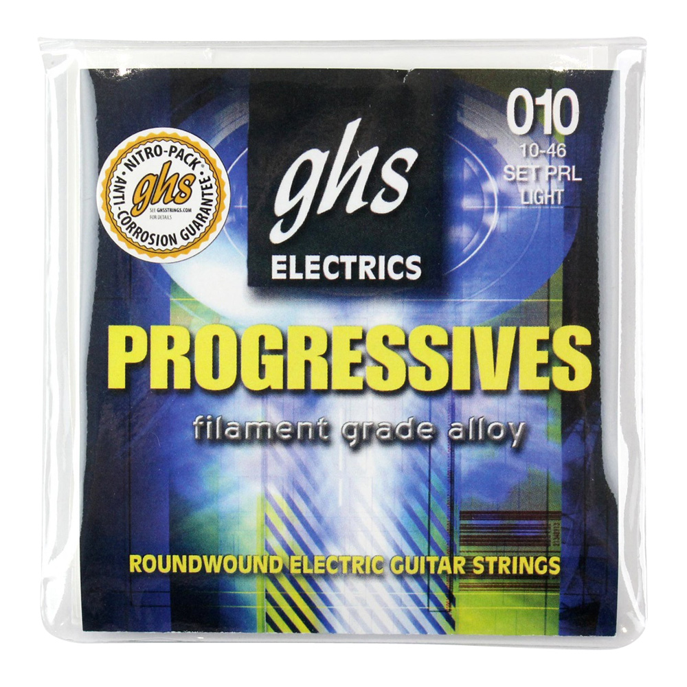 GHS PRL 10-46 Progressives Series エレキギター弦×6セット