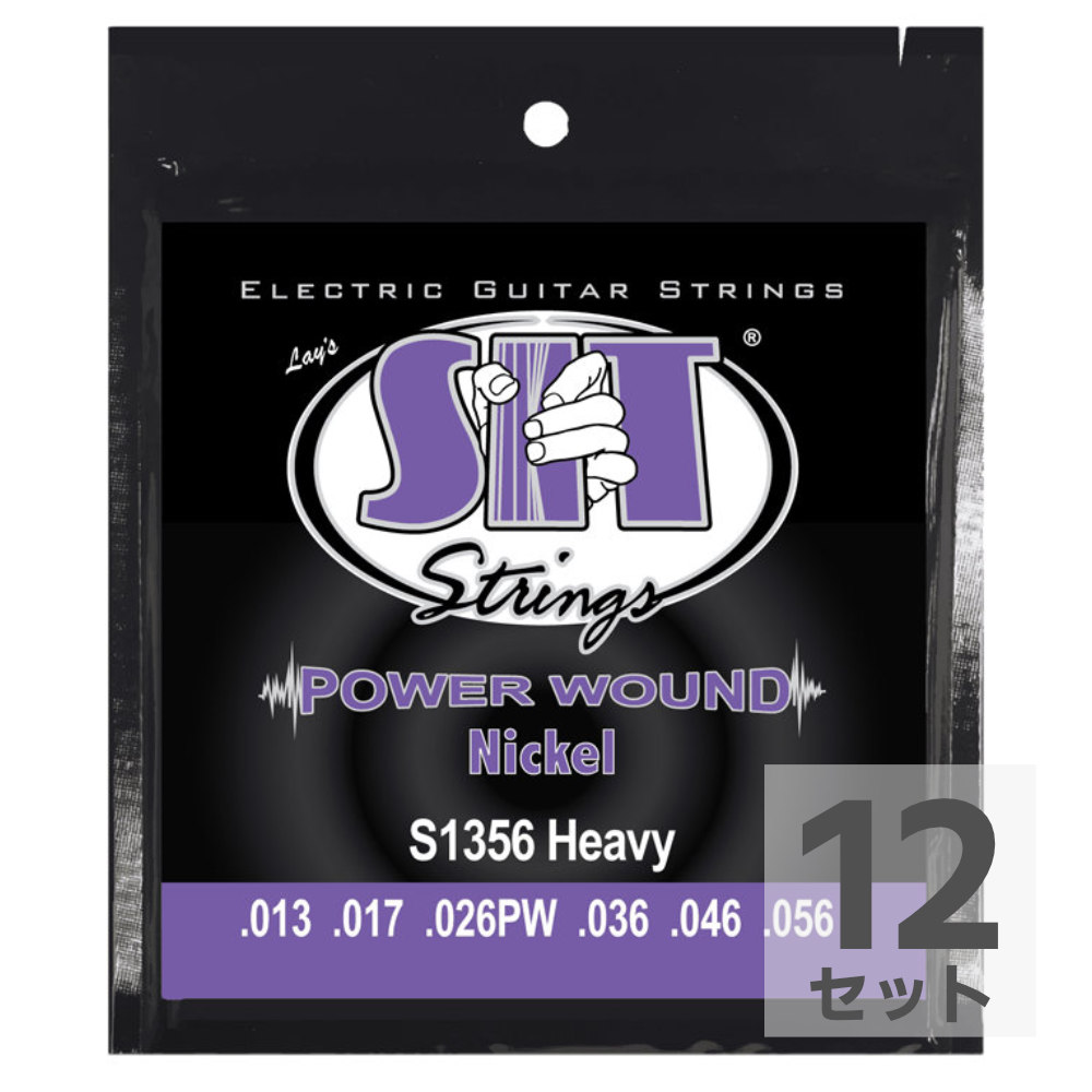 SIT STRINGS S1356 HEAVY エレキギター弦×12セット