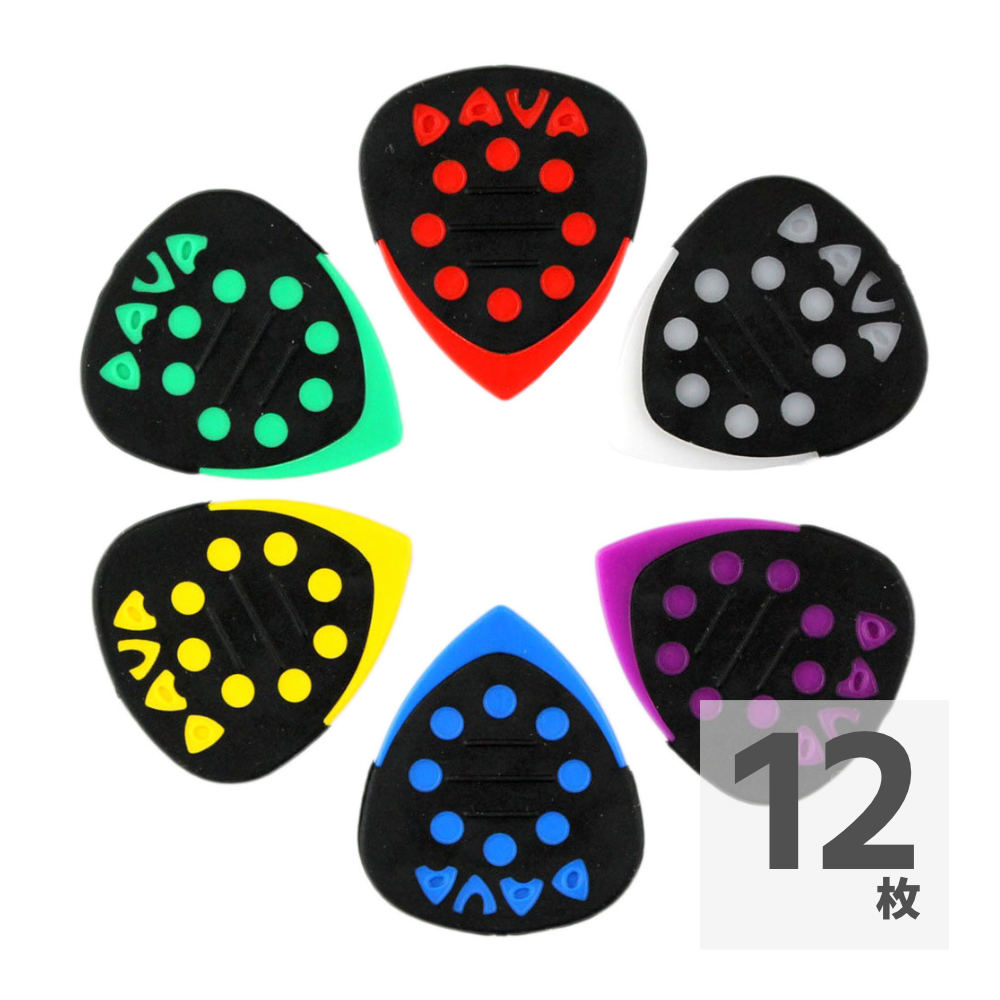 DAVA GRIP TIPS DELRIN ＃6036 ギターピック×12枚