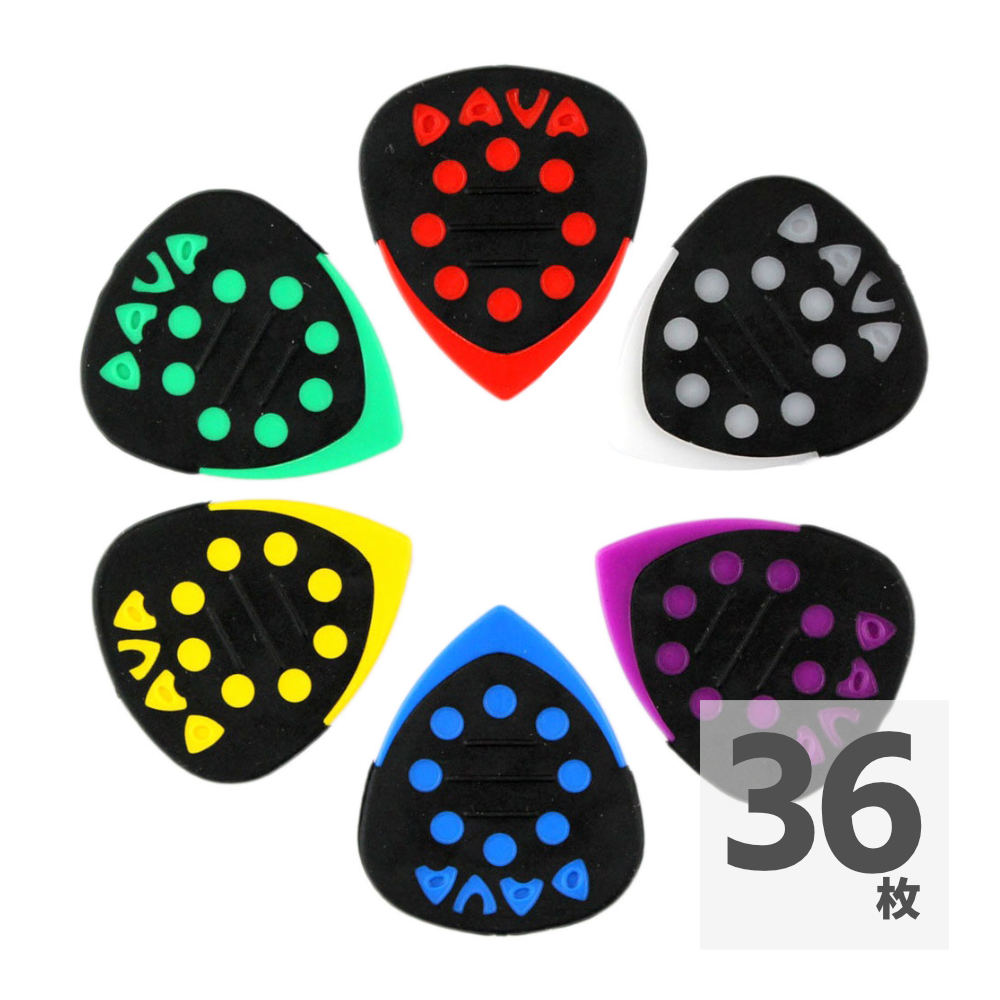 DAVA GRIP TIPS DELRIN ＃6036 ギターピック×36枚