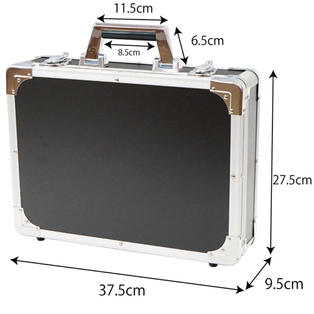 Dicon Audio エフェクターケース EC3525BK サイズ表示画像