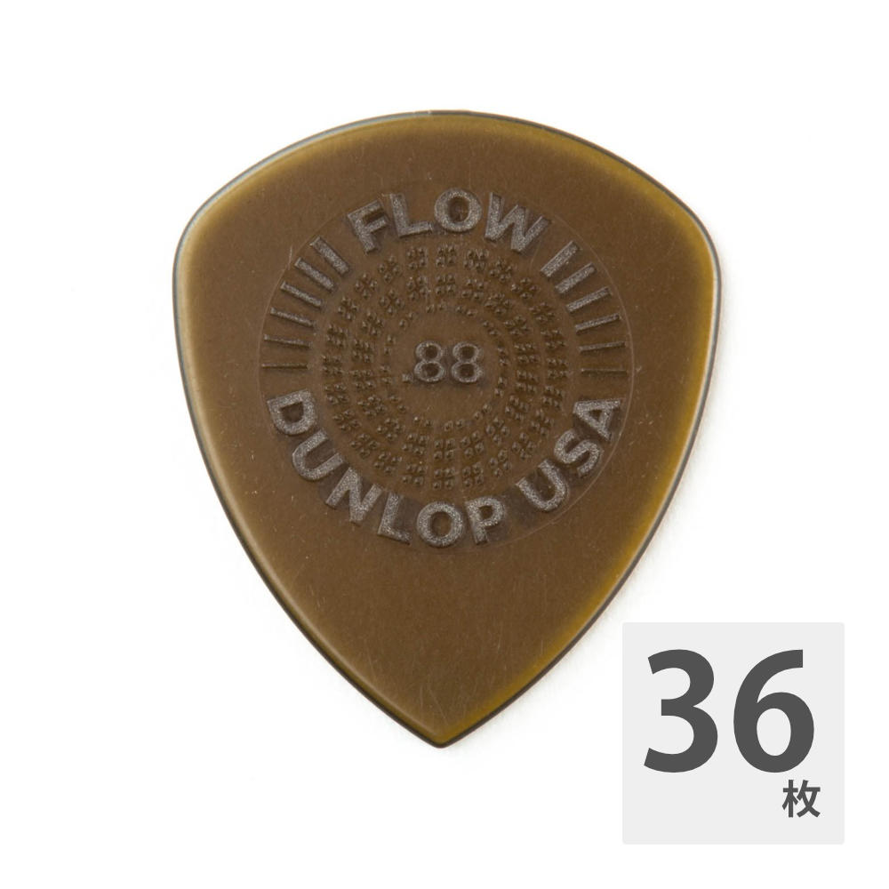 JIM DUNLOP FLOW STANDARD PICK 549R88 0.88mm ギターピック×36枚