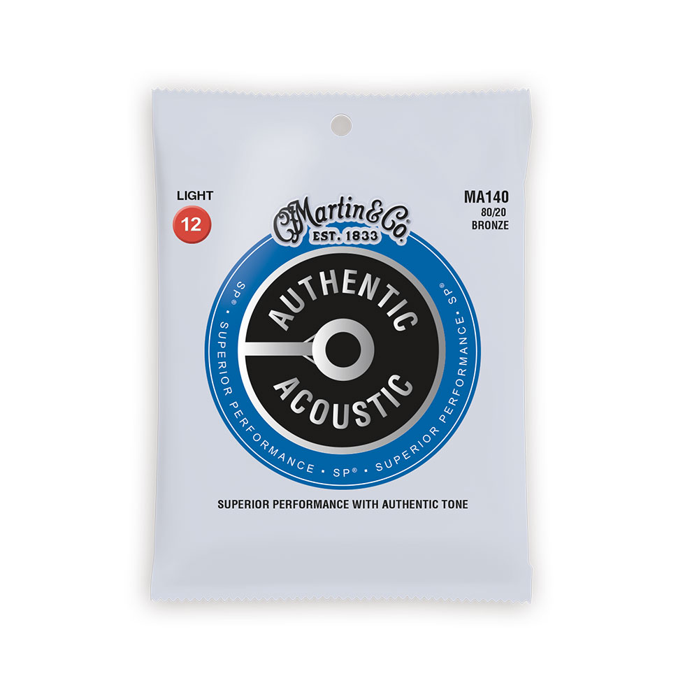 MARTIN MA140 Superior Performance Bronze Light アコースティックギター弦×5セット