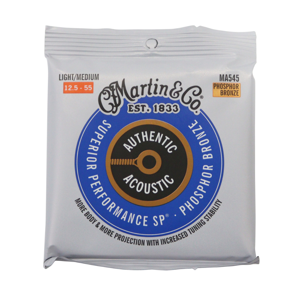 MARTIN MA545 Superior Performance Phospher Bronze Light Medium アコースティックギター弦×3セット