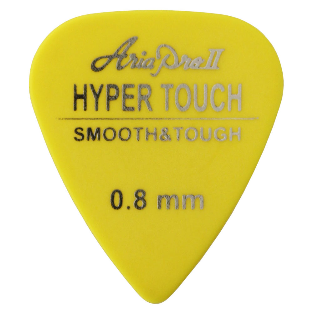 AriaProII HYPER TOUCH Tear Drop 0.8mm YL ピック×50枚