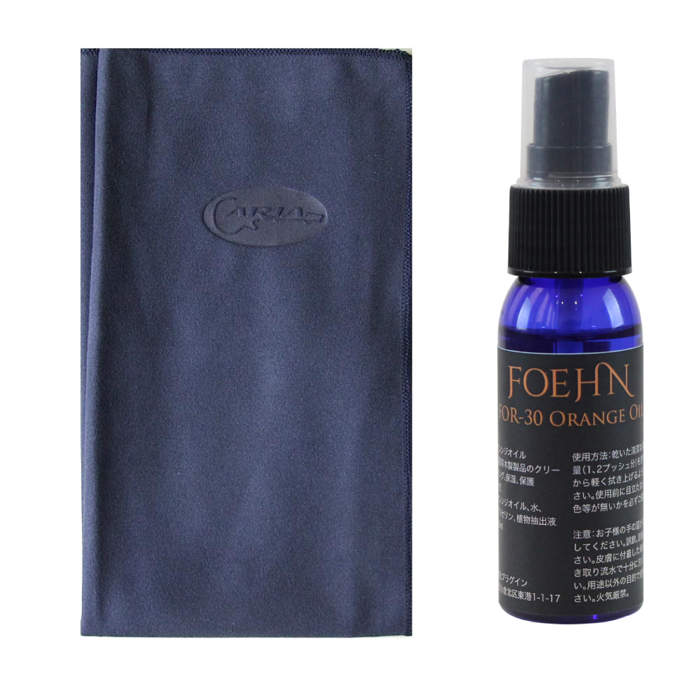 ARIA CC-500 ギタークロス FOEHN FOR-30 オレンジオイル付き