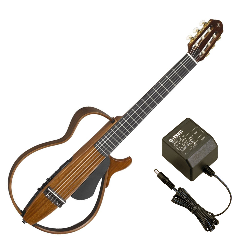 YAMAHA SLG200NW サイレントギター PA-3C 電源アダプター付き