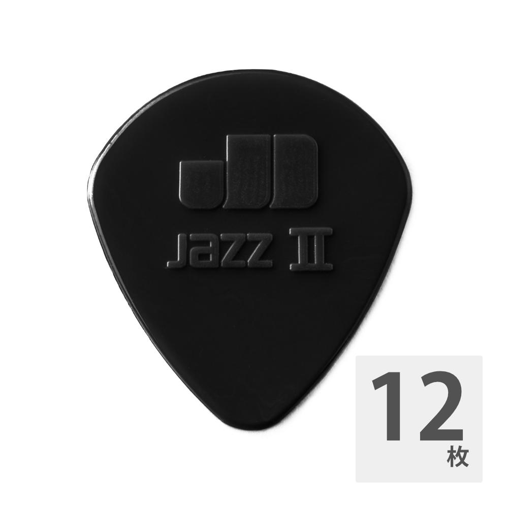 JIM DUNLOP 47R JAZZ II BK 1.18 ピック×12枚