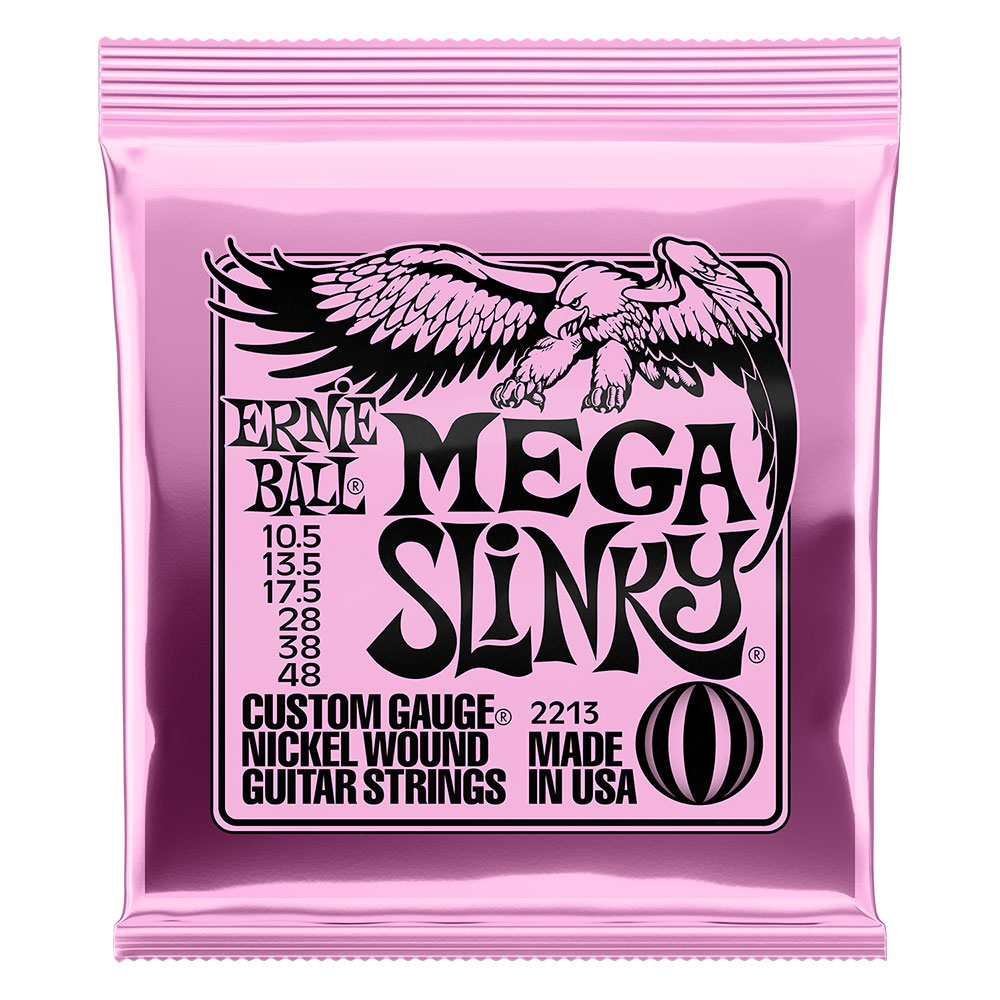 ERNIE BALL 2213 MEGA SLINKY 105-48 エレキギター弦×6セット