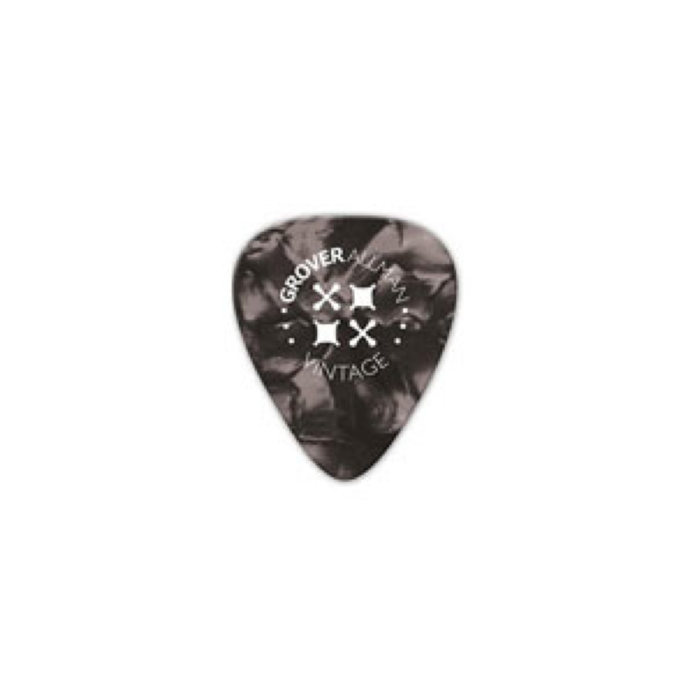 Grover Allman Vintage Celluloid Grey 0.46mm PPV4707 ギターピック×30枚