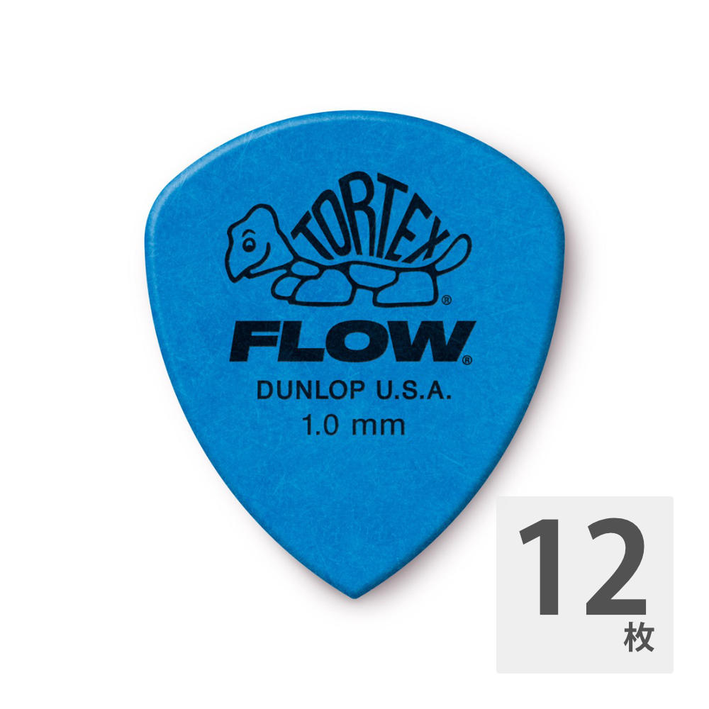 JIM DUNLOP 558B10 Tortex FLOW Standard 1.0mm ギターピック×12枚