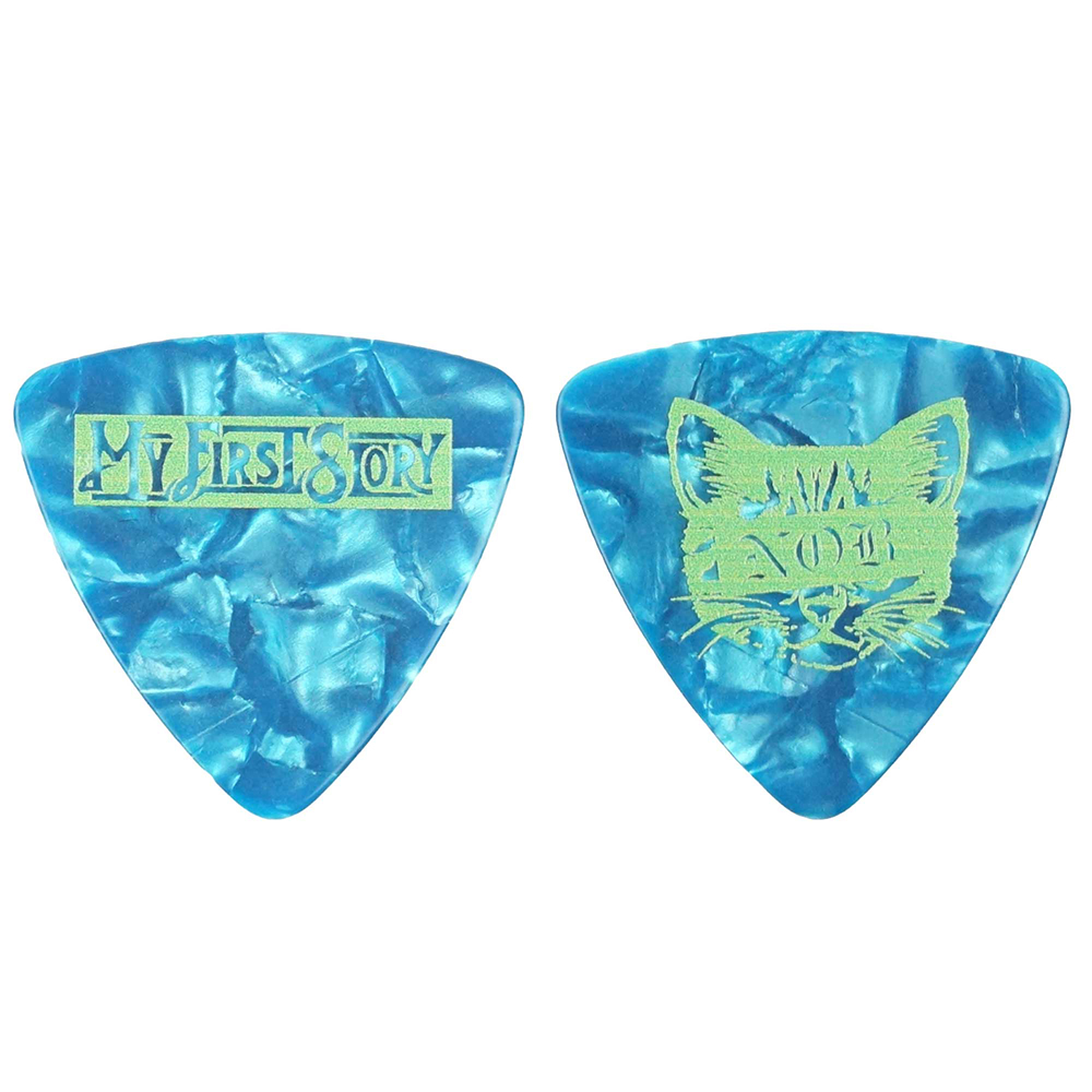 Grover Allman My First Story Nob Sky Blue 0.81mm GA-NOB3 ギターピック×10枚