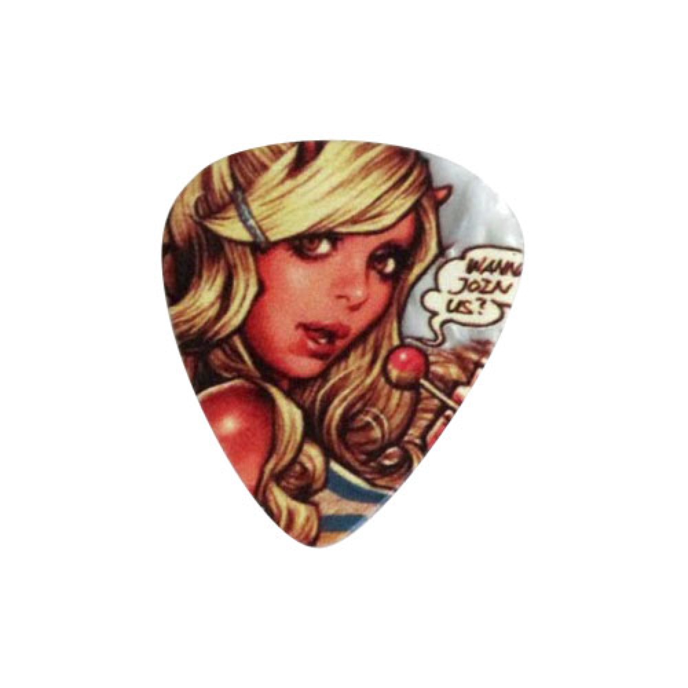 Grover Allman GA-RJB3 Rockin Jelly Bean Devils Cheer ギターピック×10枚(グローバーオールマンと ロッキンジェリービーンのコラボ) 全国どこでも送料無料の楽器店
