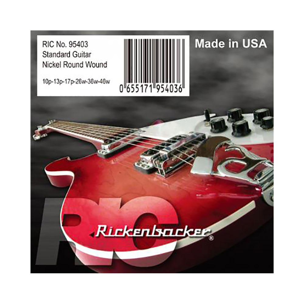 Rickenbacker Strings 95403 for Electric Guitar エレキギター弦×3セット(リッケンバッカー ギター弦  ゲージ10-46) 全国どこでも送料無料の楽器店