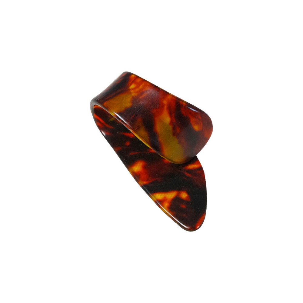 Kavaborg Oblique Finger Pick MZBP-20 Tortoise柄 サムピック ギターピック×6枚