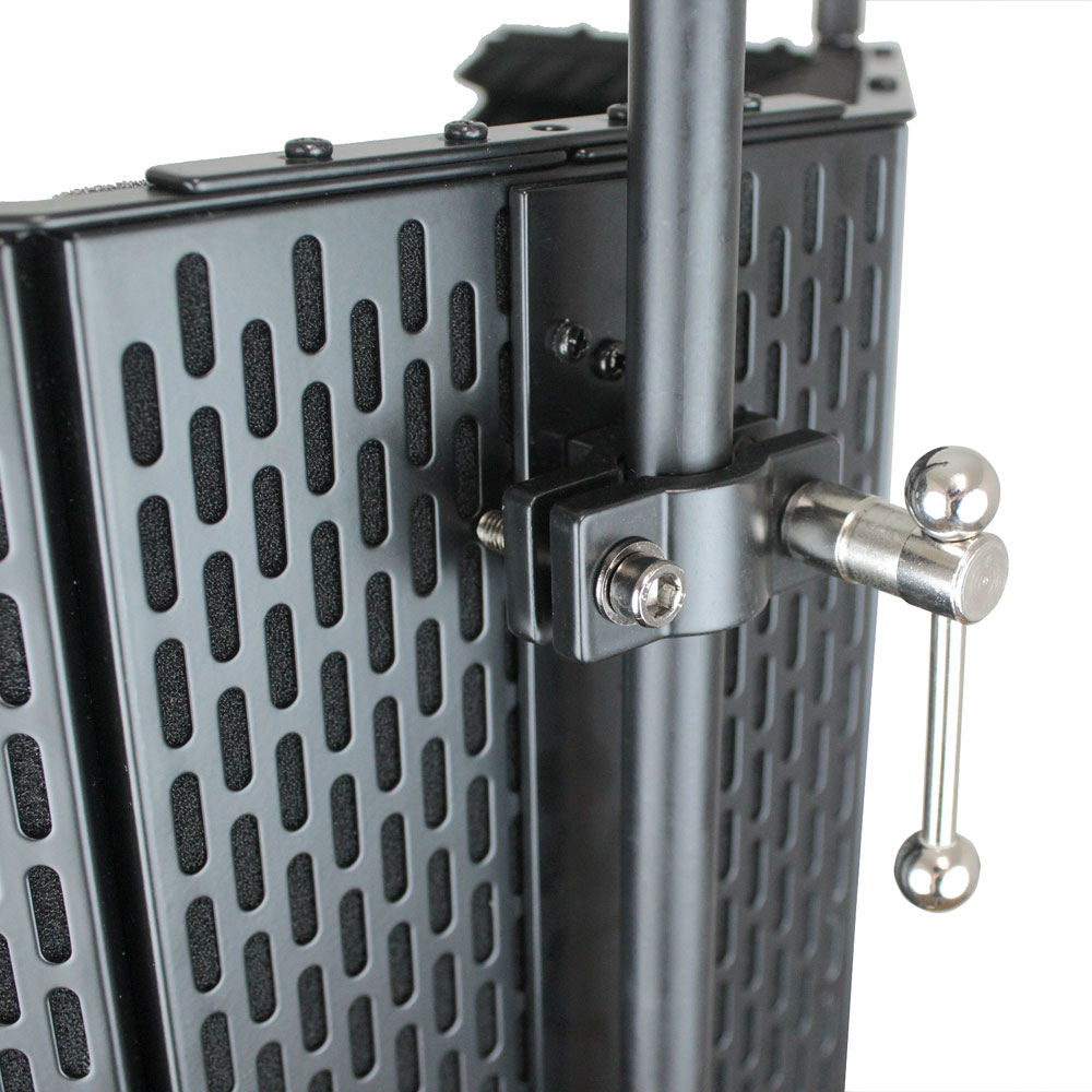 iSK RF-1 リフレクションフィルター Dicon Audio MS-101 ブームマイクスタンド 2点セット スタンド固定部画像