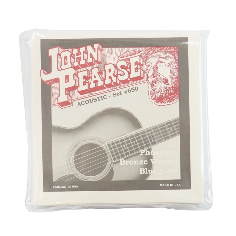 John Pearse 650 アコースティックギター弦 12-56×3セット