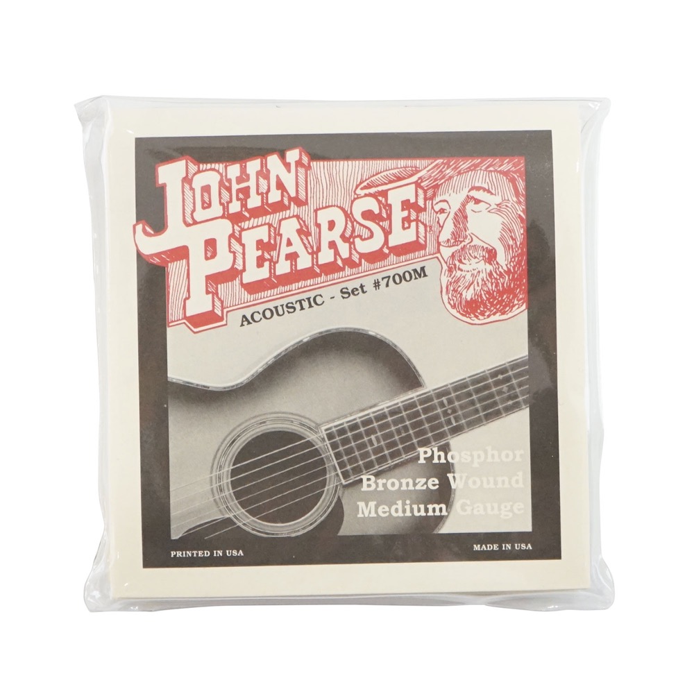John Pearse 700M アコースティックギター弦 13-56×3セット(ジョンピアス フォスファーブロンズ弦 6弦用 ミィディアム) |  chuya-online.com 全国どこでも送料無料の楽器店