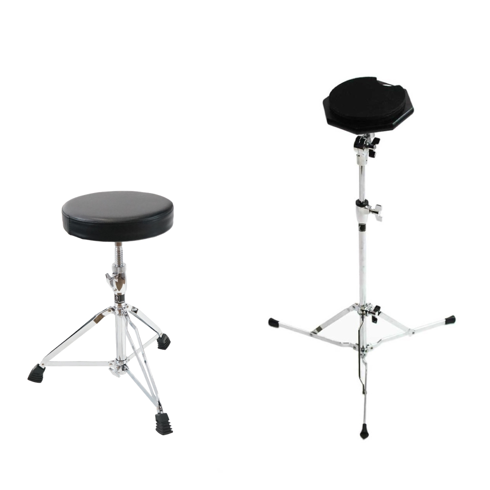 Pearl TP-6NU ウレタントレーニングパッド スタンド Dicon Audio SB-009 ドラムスローン付きセット