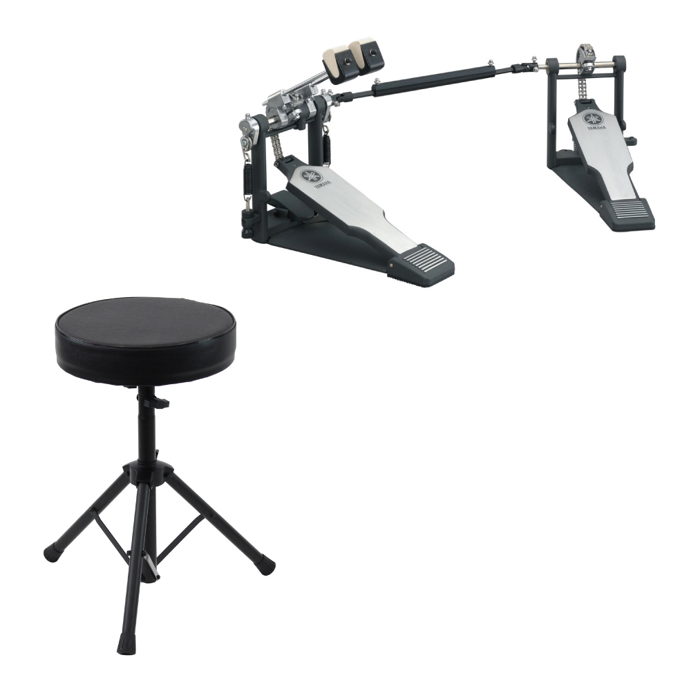 YAMAHA DFP9500CL 左きき用ドラムツインフットペダル Dicon Audio SB-005 ドラムスローン付きセット