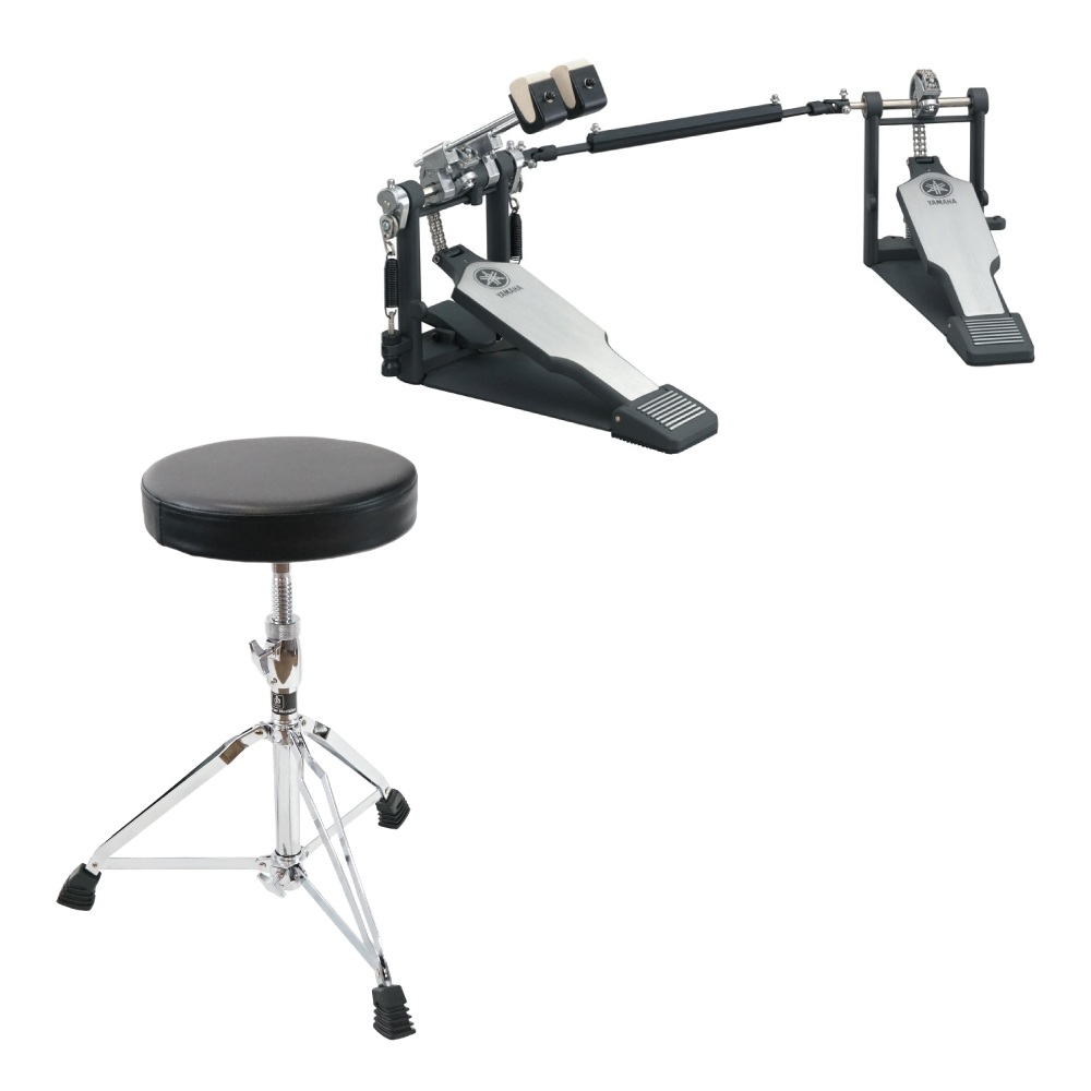 YAMAHA DFP9500CL 左きき用ドラムツインフットペダル Dicon Audio SB-009 ドラムスローン付きセット