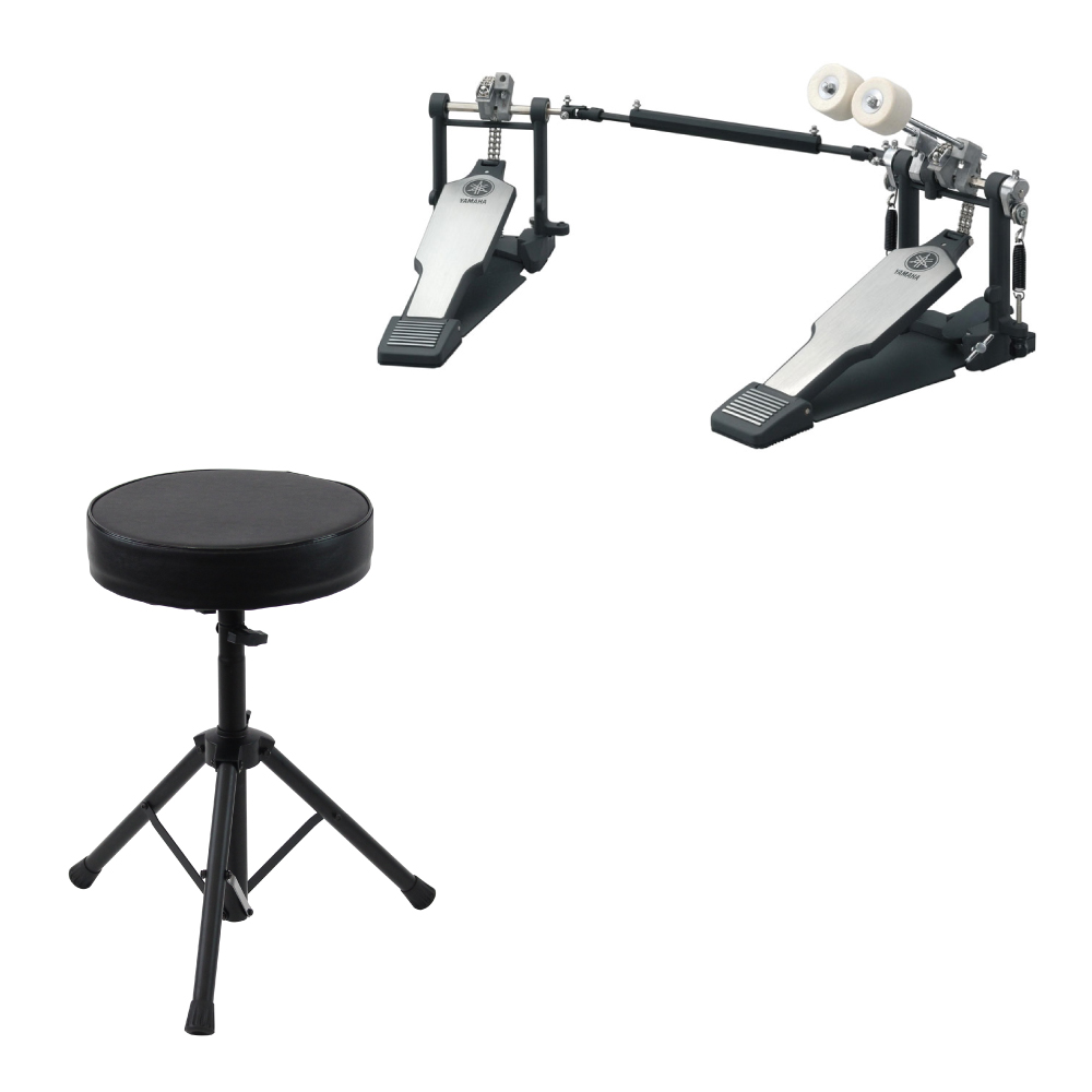 YAMAHA DFP8500C ドラムツインフットペダル Dicon Audio SB-005 ドラムスローン付きセット