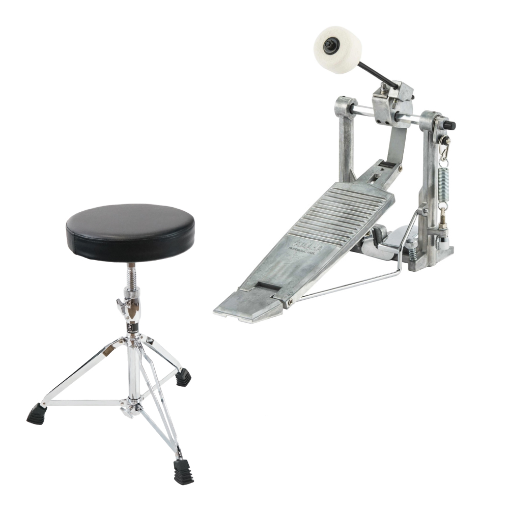 YAMAHA FP720 ドラムシングルフットペダル Dicon Audio SB-009 ドラムスローン付きセット