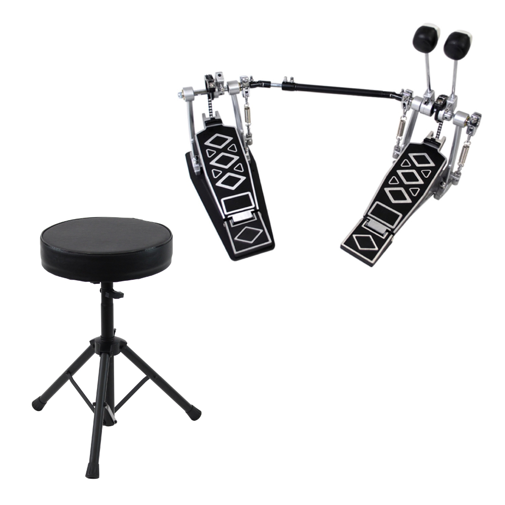 KC DRP-02 ドラムツインペダル Dicon Audio SB-005 ドラムスローン付きセット