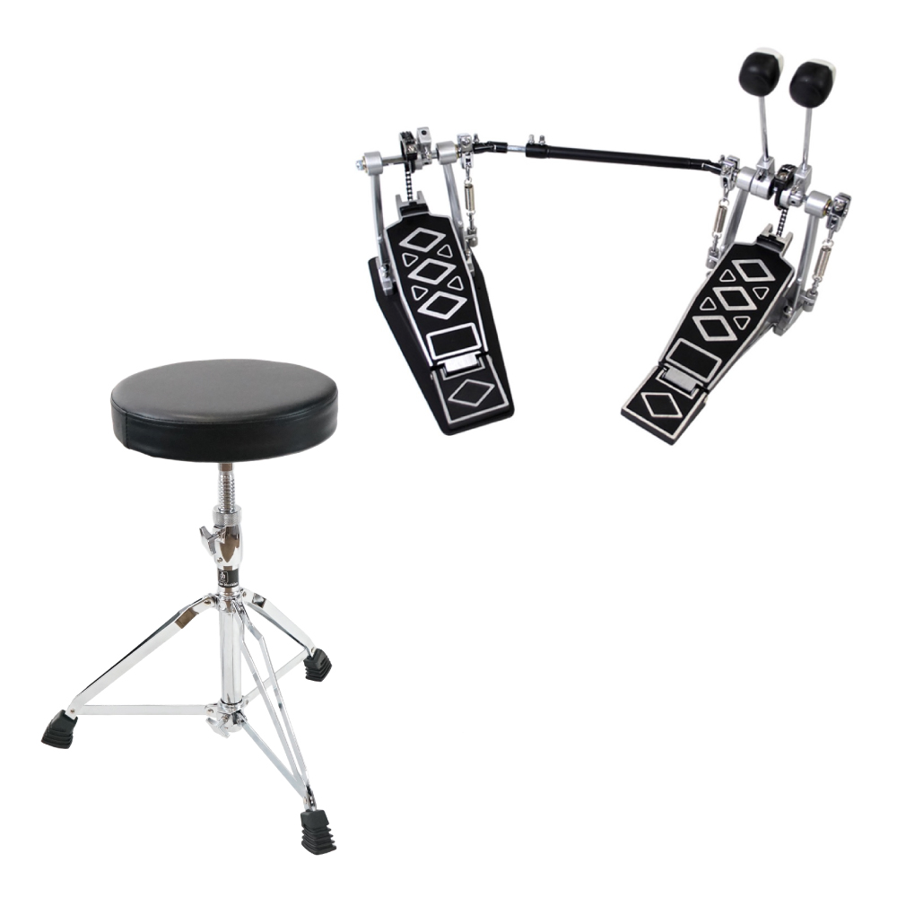 KC DRP-02 ドラムツインペダル Dicon Audio SB-009 ドラムスローン付きセット