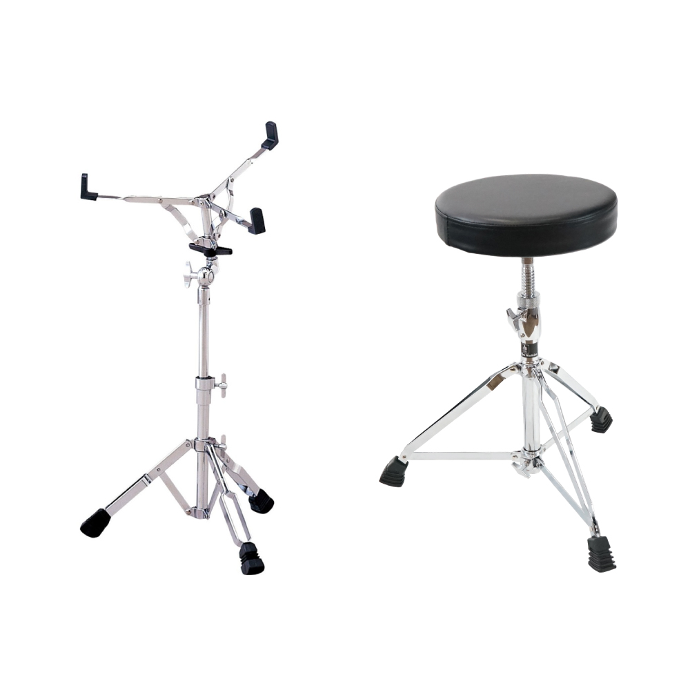 KIKUTANI SS-002 スネアスタンド Dicon Audio SB-009 ドラムスローン付きセット