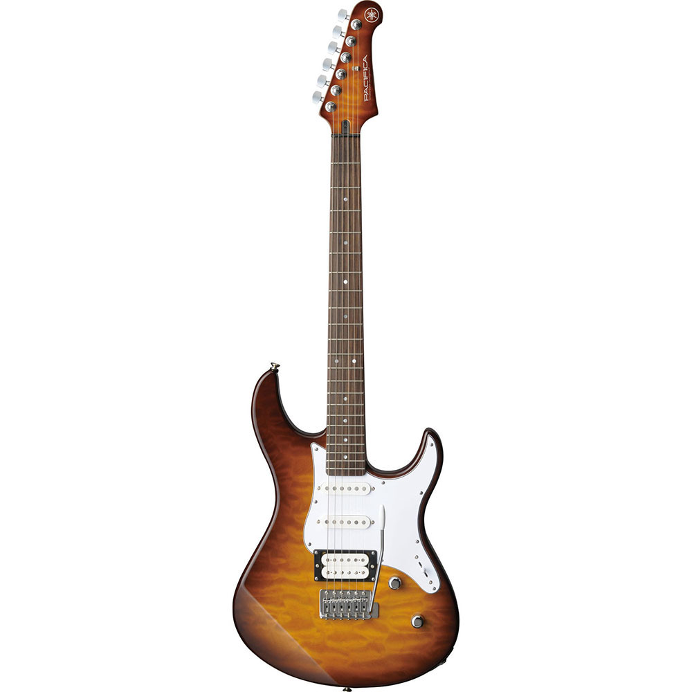 YAMAHA PACIFICA212VQM TBS エレキギター YAMAHA GA15II アンプ付き 入門11点セット 本体