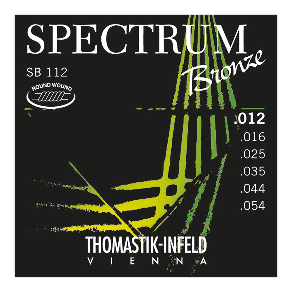 Thomastik-Infeld SB112 Spectrum Bronze 12-54 アコースティックギター弦×6セット