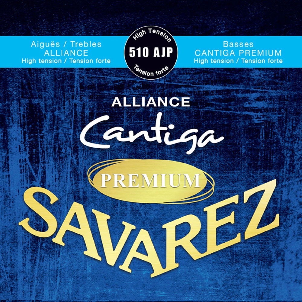 SAVAREZ 510 AJP High tension ALLIANCE / Cantiga PREMIUM クラシックギター弦×3セット