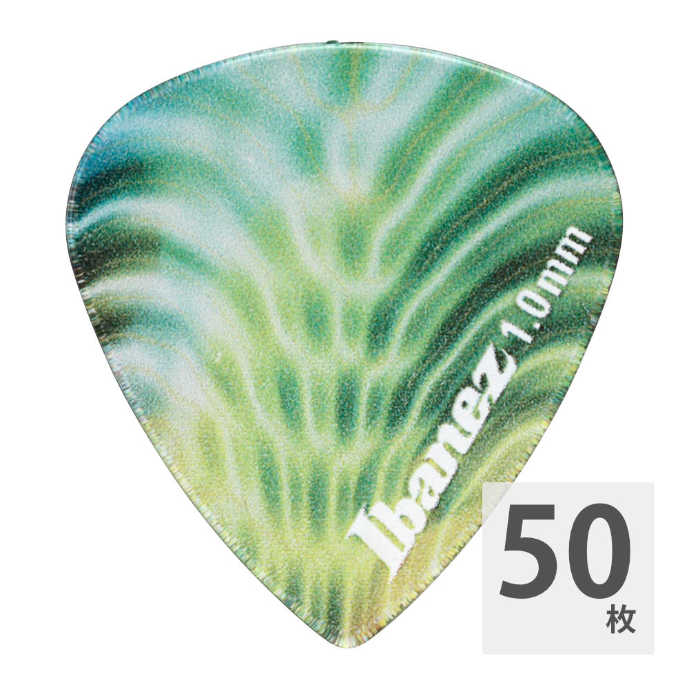 IBANEZ CP16H-P7 KALEIDO 1.0mm ギターピック×50枚