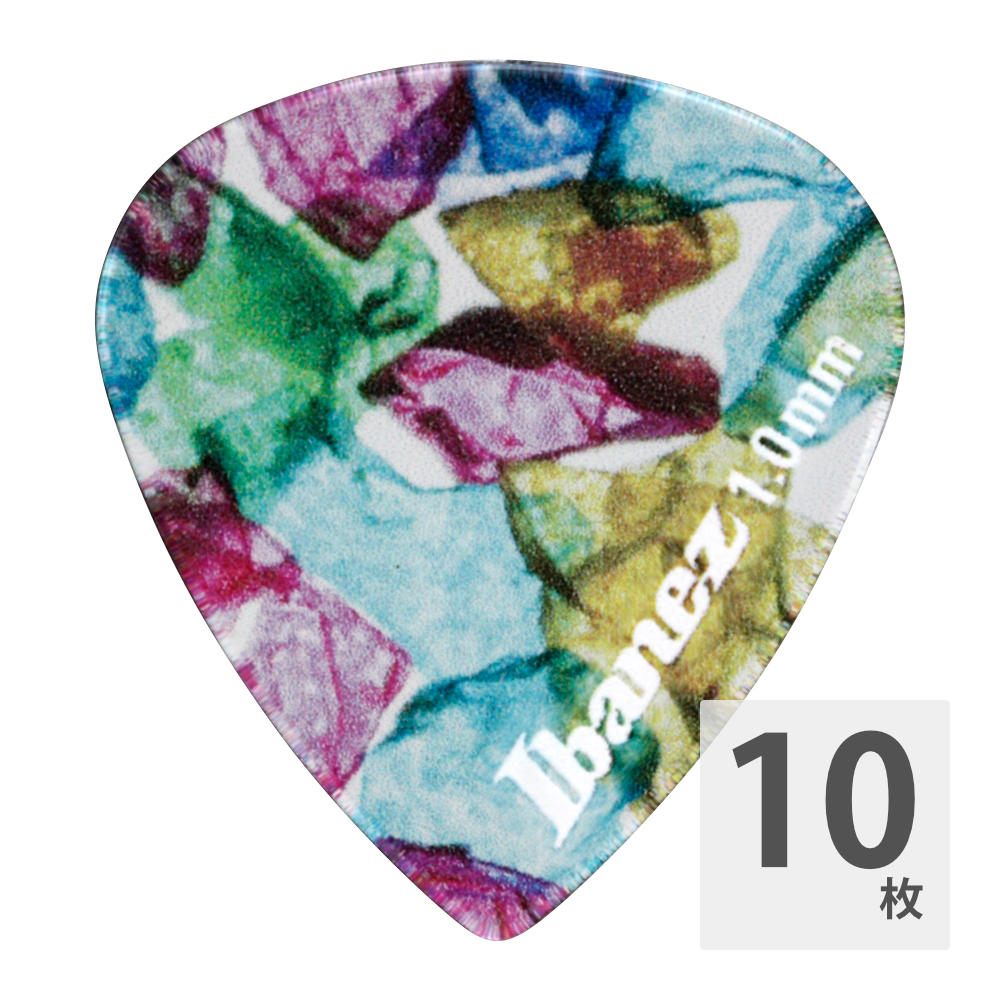 IBANEZ CP16H-P8 KALEIDO 1.0mm ギターピック×10枚