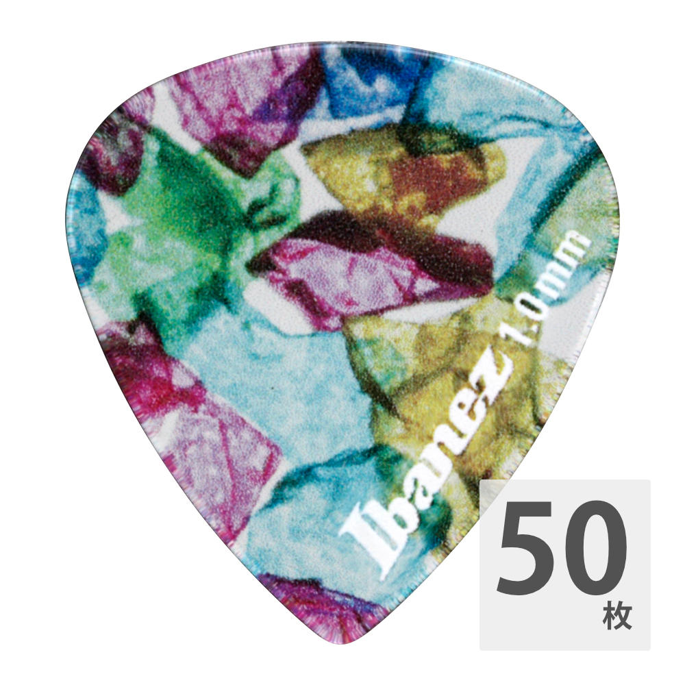 IBANEZ CP16H-P8 KALEIDO 1.0mm ギターピック×50枚