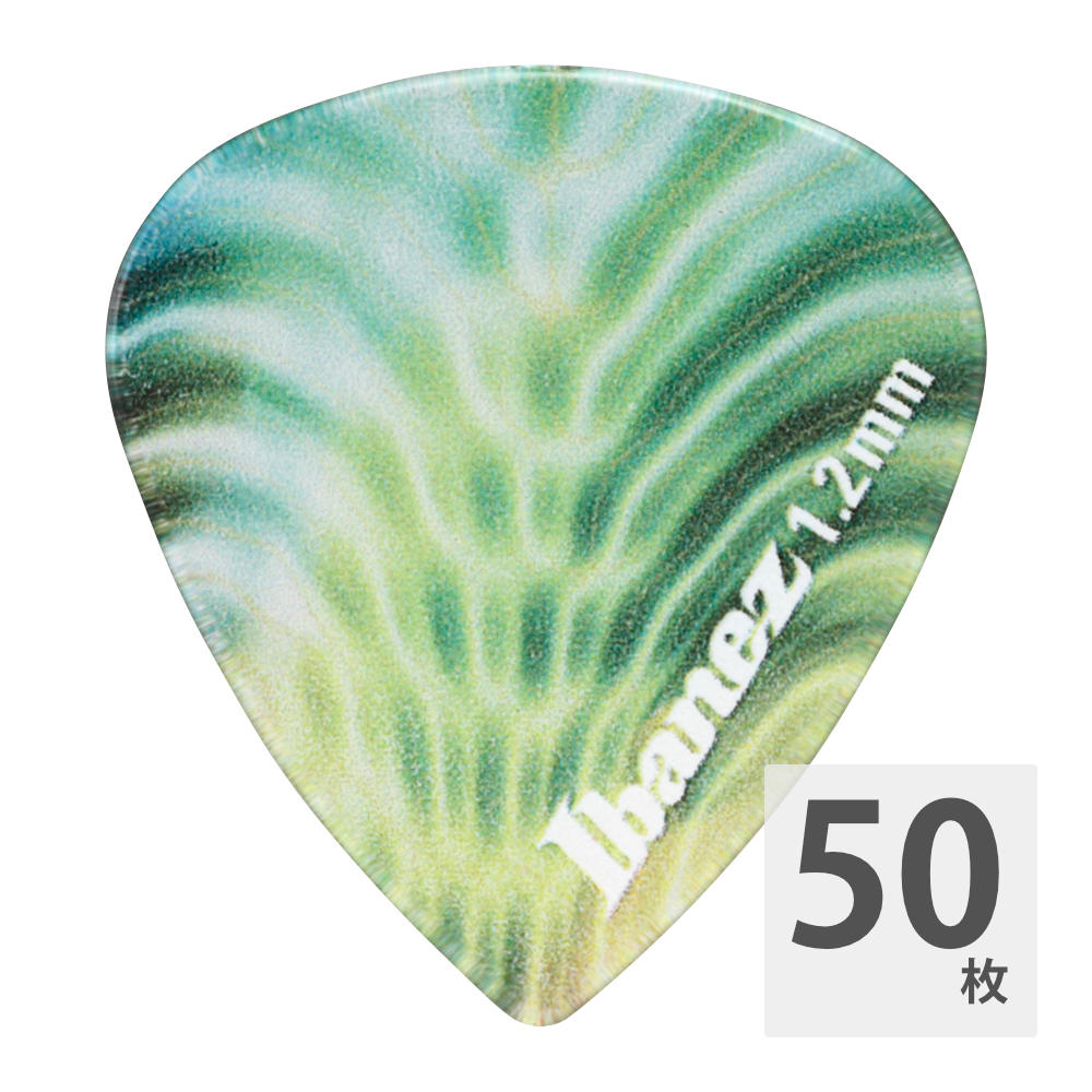 IBANEZ CP16XH-P7 KALEIDO 1.2mm ギターピック×50枚