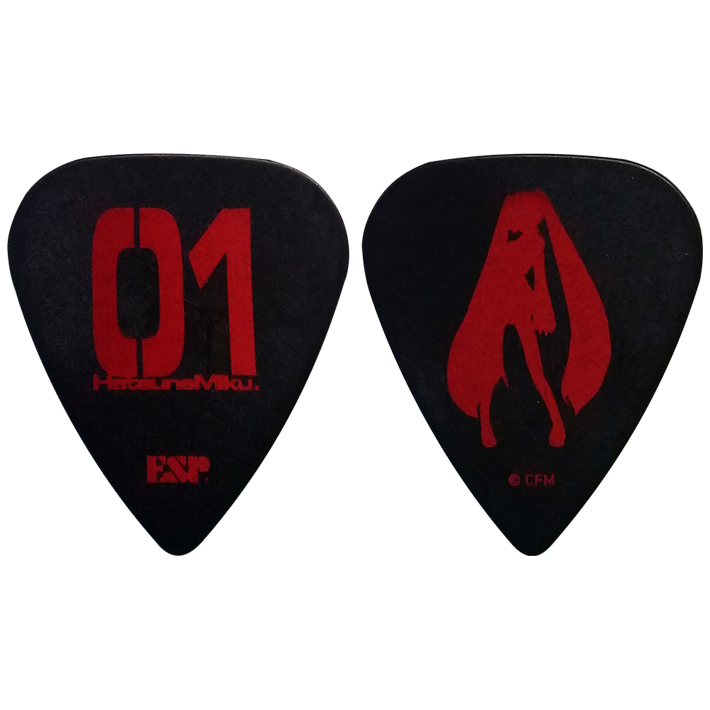 ESP PT-Miku01R 初音ミクモデル ギターピック×10枚