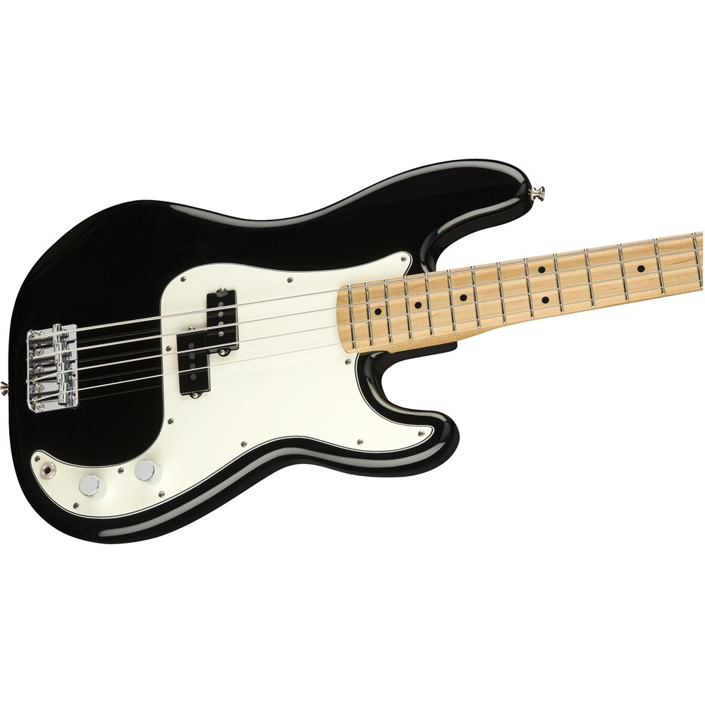 Fender Player Precision Bass MN Black エレキベース VOXアンプ付き 入門10点セット ボディトップ画像
