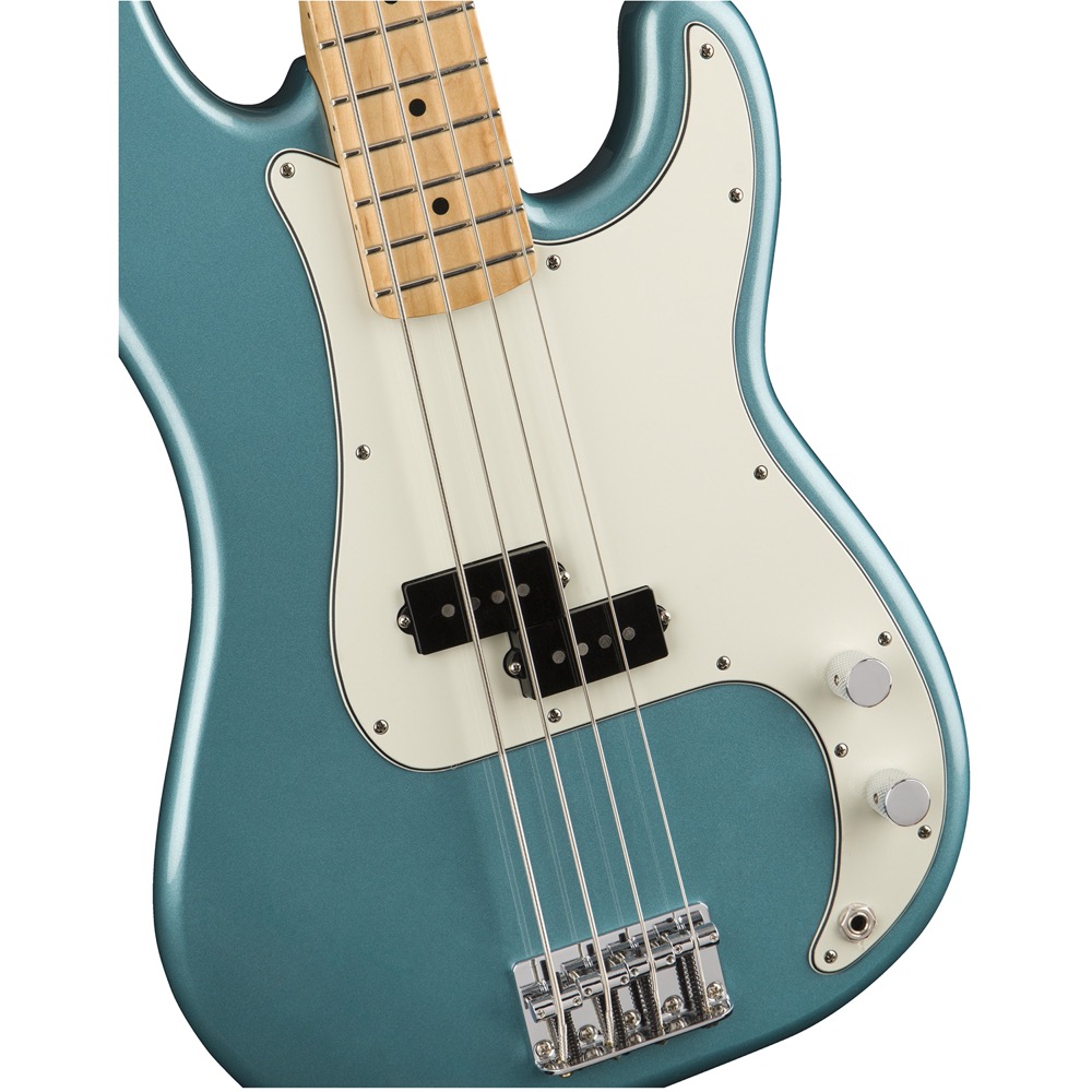 Fender Player Precision Bass MN Tidepool エレキベース VOXアンプ付き 入門10点セット ボディトップ画像