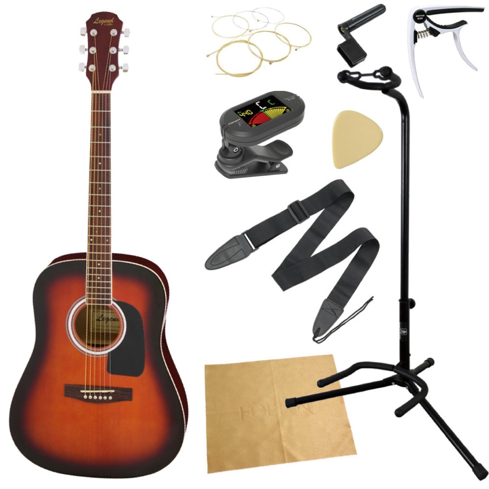 LEGEND WG-15 BS アコースティックギター 入門9点セット