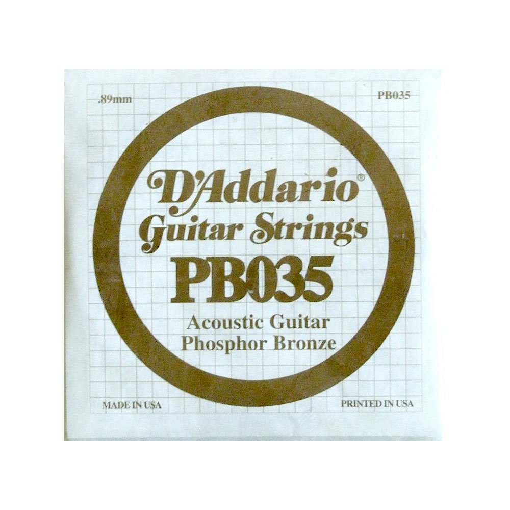 D’Addario PB035弦/Phosphor Bronze×5本